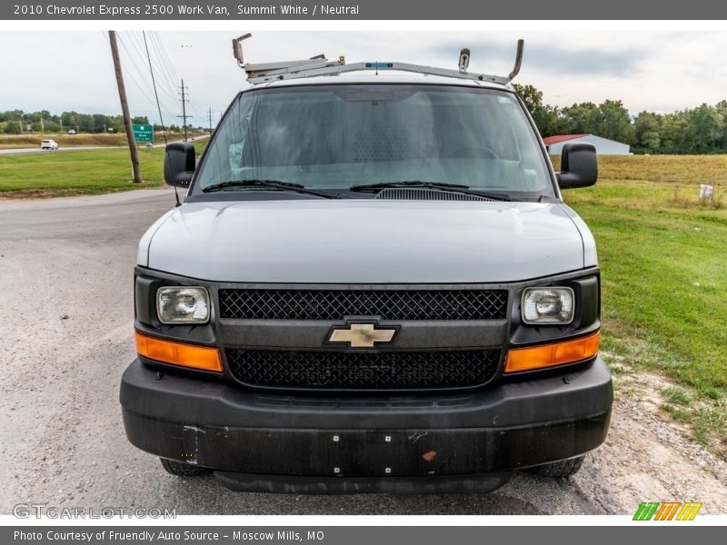 Summit White / Neutral 2010 Chevrolet Express 2500 Work Van