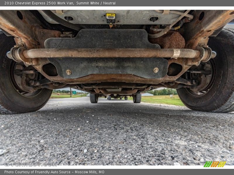 Summit White / Neutral 2010 Chevrolet Express 2500 Work Van