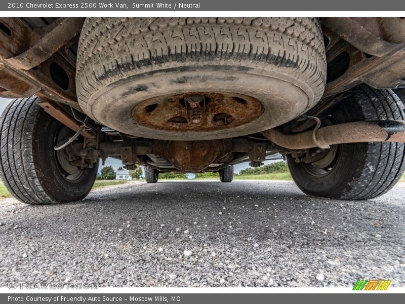Summit White / Neutral 2010 Chevrolet Express 2500 Work Van