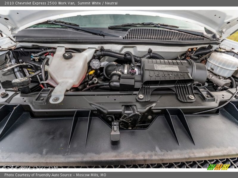 Summit White / Neutral 2010 Chevrolet Express 2500 Work Van