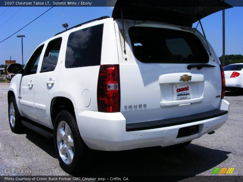 Summit White / Ebony 2007 Chevrolet Tahoe LT