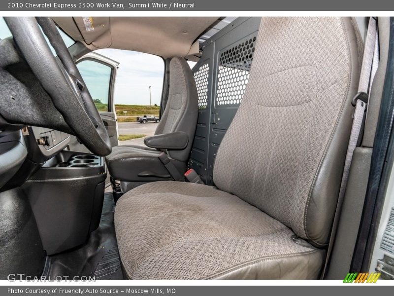 Summit White / Neutral 2010 Chevrolet Express 2500 Work Van