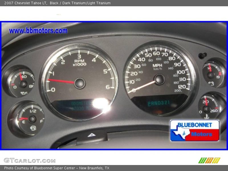 Black / Dark Titanium/Light Titanium 2007 Chevrolet Tahoe LT