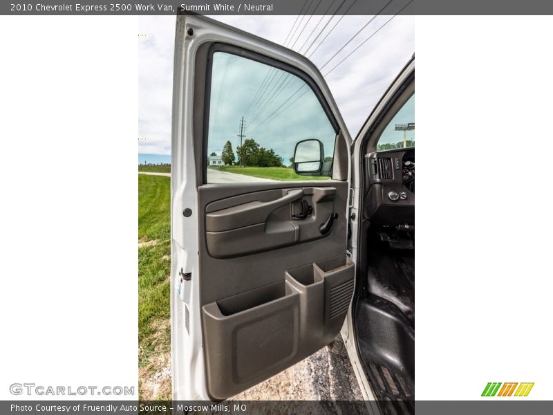 Summit White / Neutral 2010 Chevrolet Express 2500 Work Van