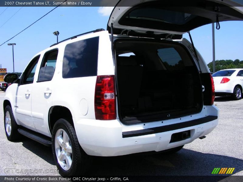 Summit White / Ebony 2007 Chevrolet Tahoe LT