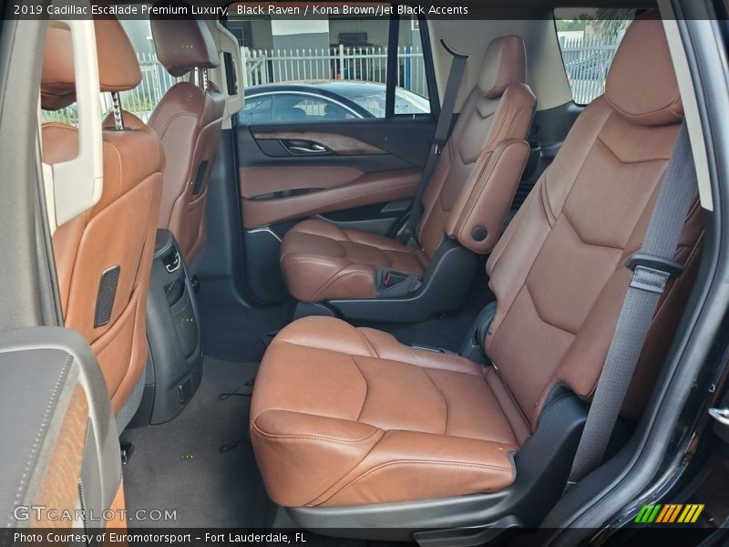 Rear Seat of 2019 Escalade Premium Luxury