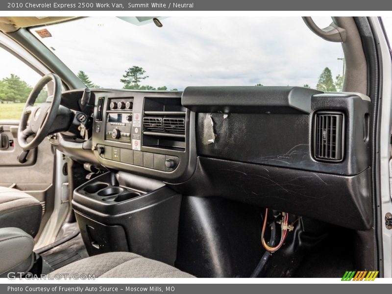 Summit White / Neutral 2010 Chevrolet Express 2500 Work Van