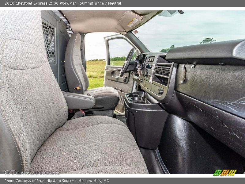 Summit White / Neutral 2010 Chevrolet Express 2500 Work Van