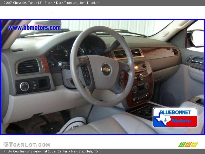 Black / Dark Titanium/Light Titanium 2007 Chevrolet Tahoe LT