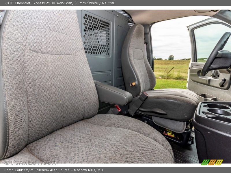 Summit White / Neutral 2010 Chevrolet Express 2500 Work Van