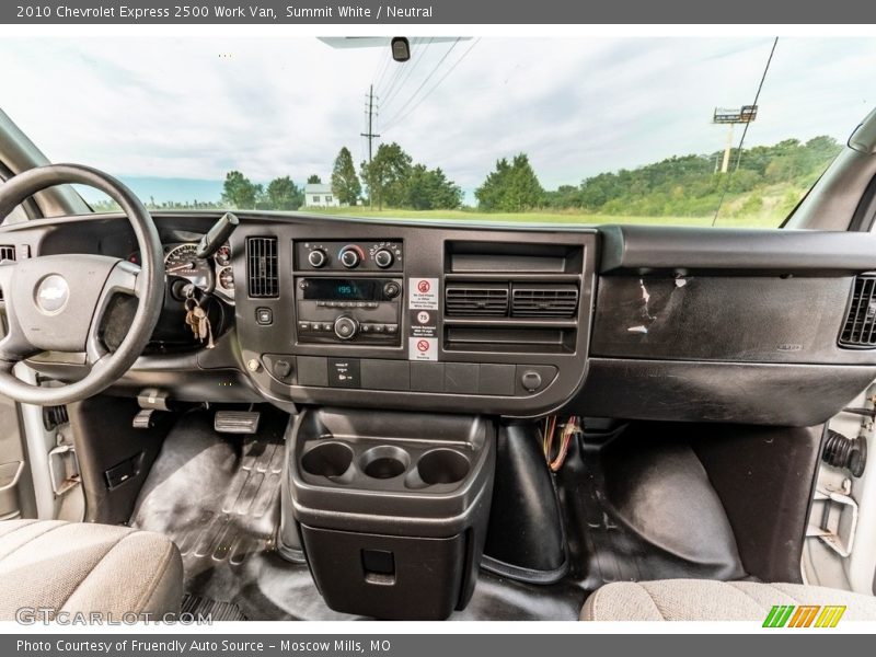 Summit White / Neutral 2010 Chevrolet Express 2500 Work Van