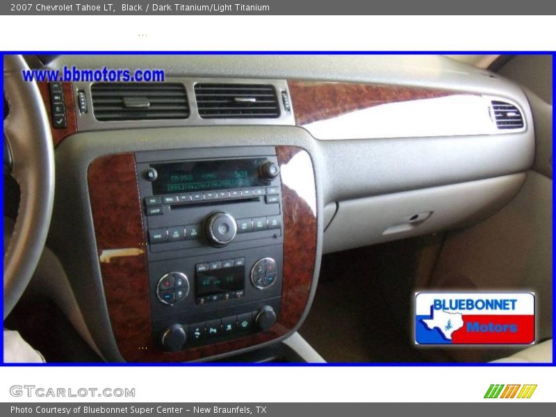 Black / Dark Titanium/Light Titanium 2007 Chevrolet Tahoe LT