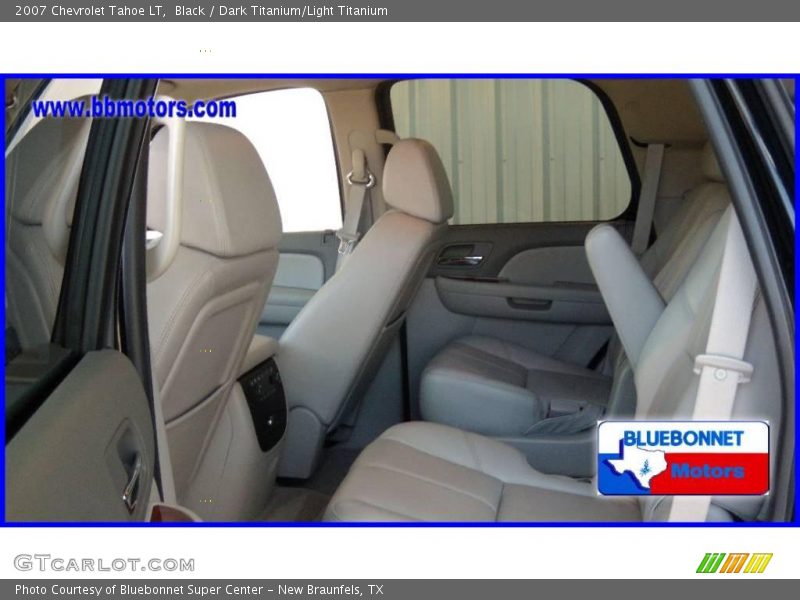 Black / Dark Titanium/Light Titanium 2007 Chevrolet Tahoe LT