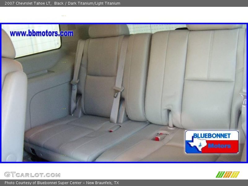 Black / Dark Titanium/Light Titanium 2007 Chevrolet Tahoe LT