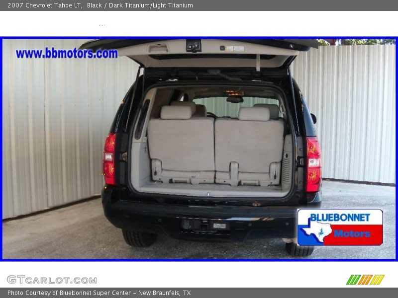 Black / Dark Titanium/Light Titanium 2007 Chevrolet Tahoe LT