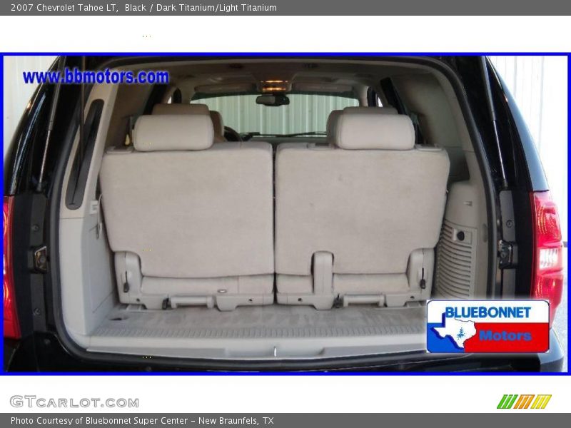 Black / Dark Titanium/Light Titanium 2007 Chevrolet Tahoe LT