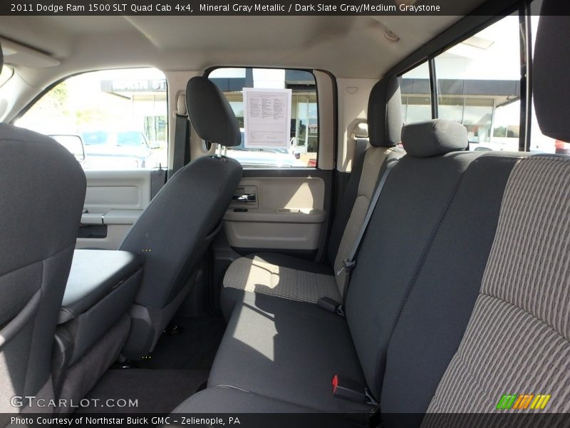 Mineral Gray Metallic / Dark Slate Gray/Medium Graystone 2011 Dodge Ram 1500 SLT Quad Cab 4x4