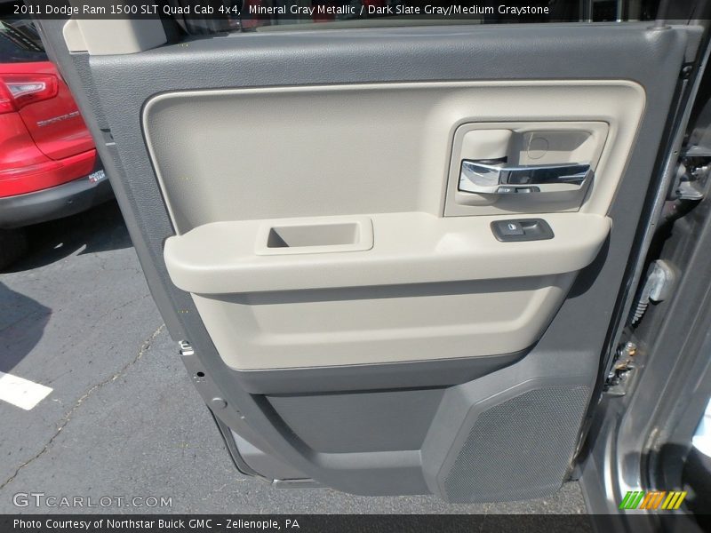 Mineral Gray Metallic / Dark Slate Gray/Medium Graystone 2011 Dodge Ram 1500 SLT Quad Cab 4x4