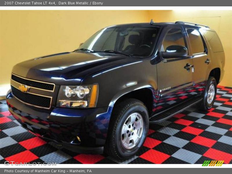 Dark Blue Metallic / Ebony 2007 Chevrolet Tahoe LT 4x4