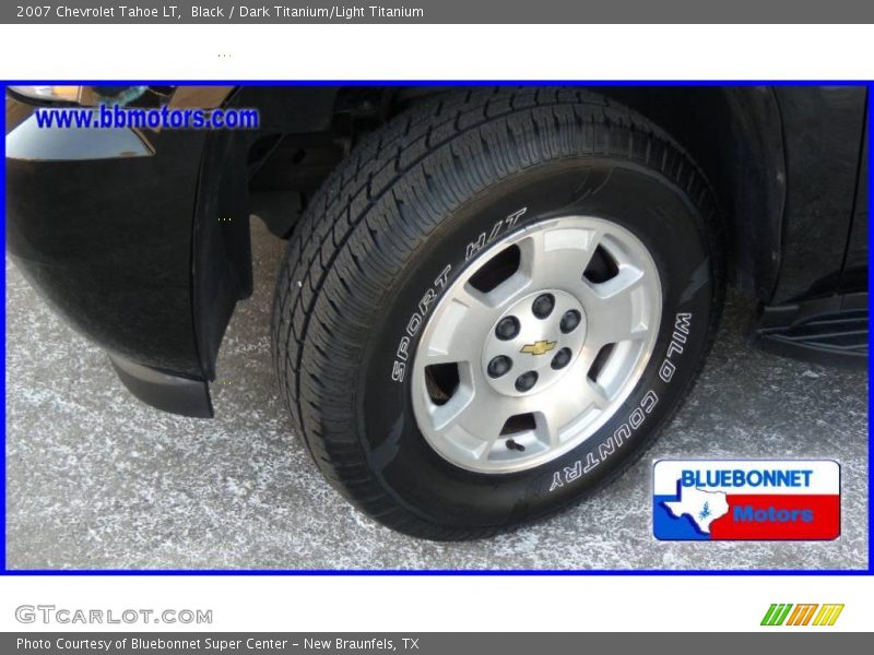 Black / Dark Titanium/Light Titanium 2007 Chevrolet Tahoe LT