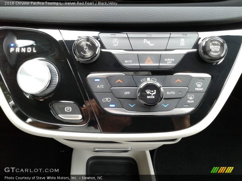 Velvet Red Pearl / Black/Alloy 2018 Chrysler Pacifica Touring L