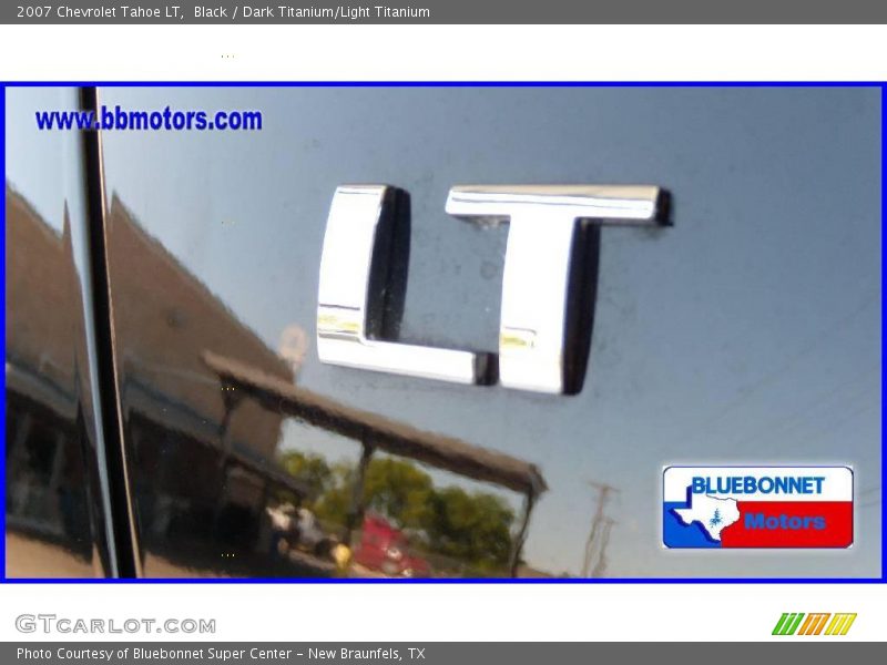Black / Dark Titanium/Light Titanium 2007 Chevrolet Tahoe LT