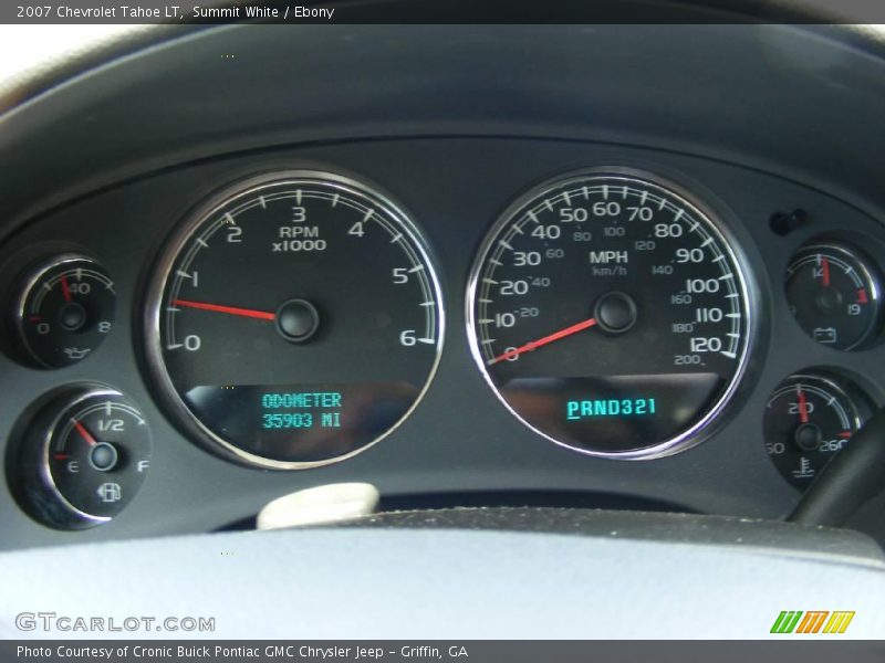 Summit White / Ebony 2007 Chevrolet Tahoe LT