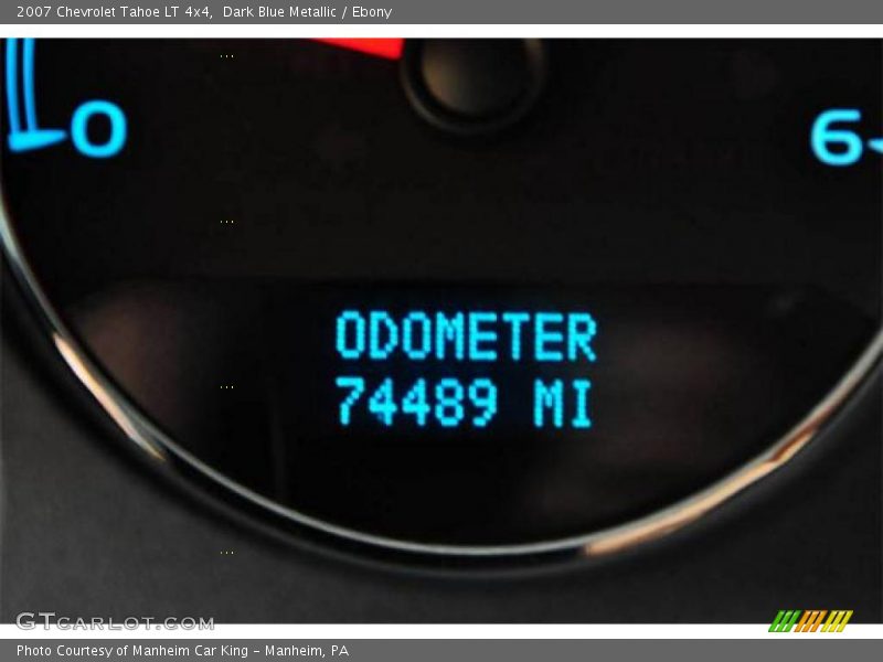 Dark Blue Metallic / Ebony 2007 Chevrolet Tahoe LT 4x4