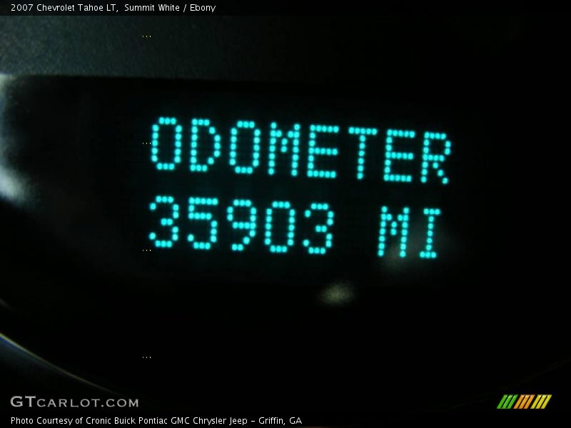 Summit White / Ebony 2007 Chevrolet Tahoe LT