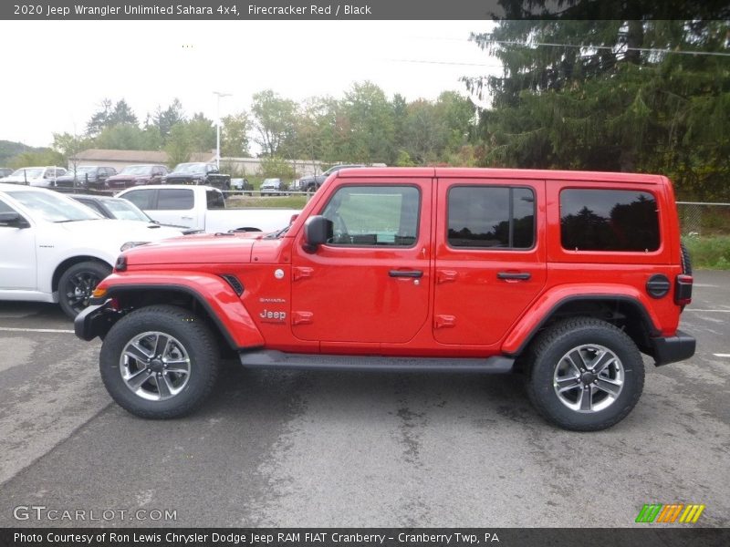  2020 Wrangler Unlimited Sahara 4x4 Firecracker Red