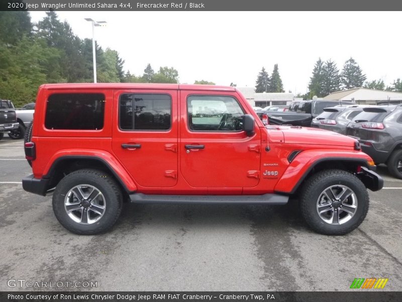 Firecracker Red / Black 2020 Jeep Wrangler Unlimited Sahara 4x4