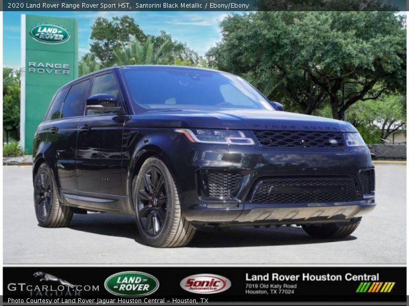 Santorini Black Metallic / Ebony/Ebony 2020 Land Rover Range Rover Sport HST