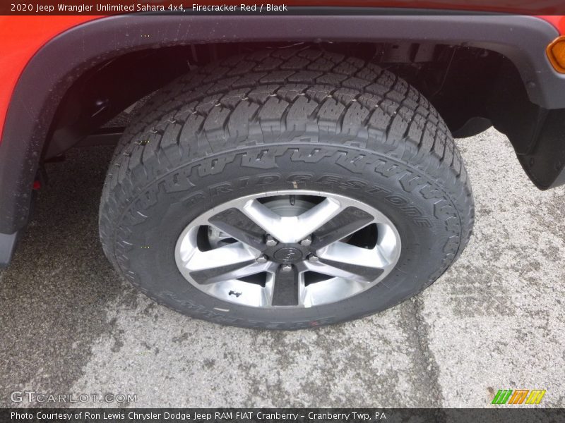 Firecracker Red / Black 2020 Jeep Wrangler Unlimited Sahara 4x4