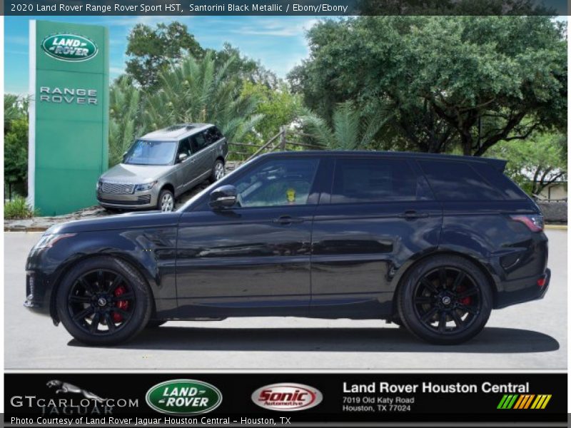 Santorini Black Metallic / Ebony/Ebony 2020 Land Rover Range Rover Sport HST