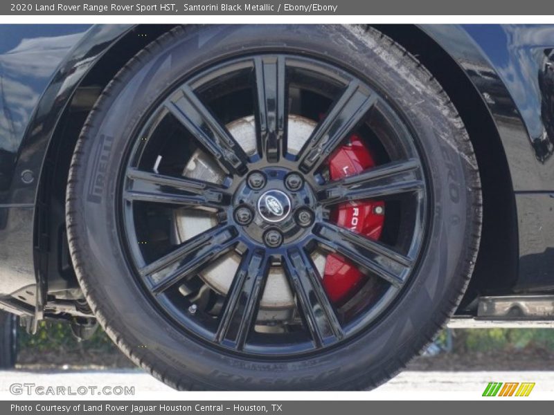 Santorini Black Metallic / Ebony/Ebony 2020 Land Rover Range Rover Sport HST