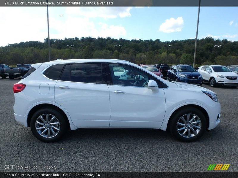 Summit White / Dark Galvanized 2020 Buick Envision Essence