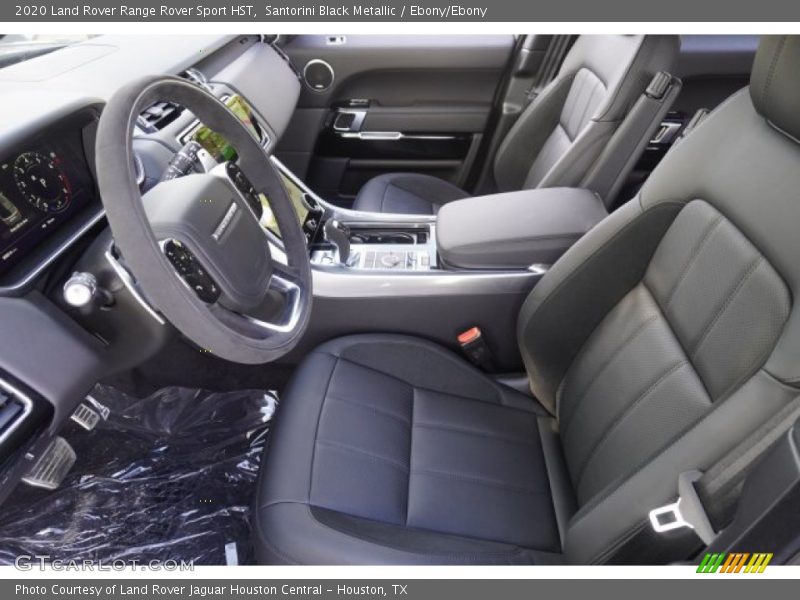 Front Seat of 2020 Range Rover Sport HST