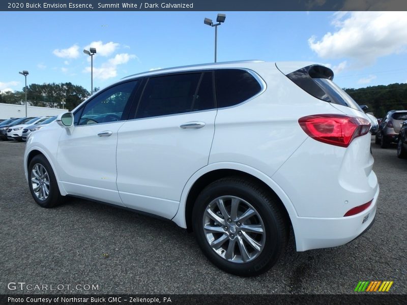 Summit White / Dark Galvanized 2020 Buick Envision Essence