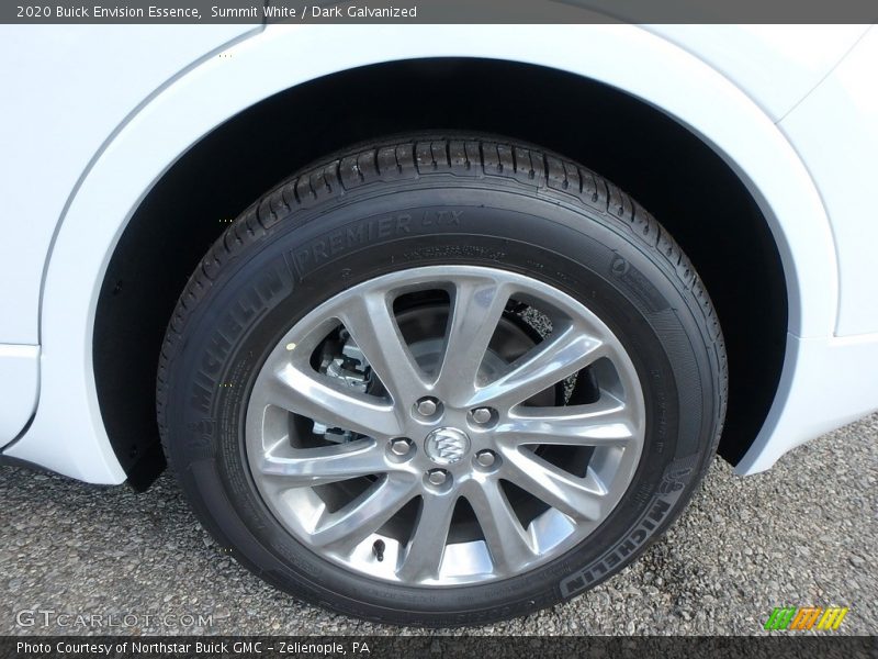 Summit White / Dark Galvanized 2020 Buick Envision Essence