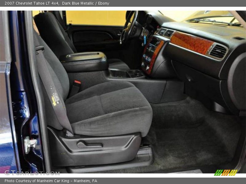 Dark Blue Metallic / Ebony 2007 Chevrolet Tahoe LT 4x4