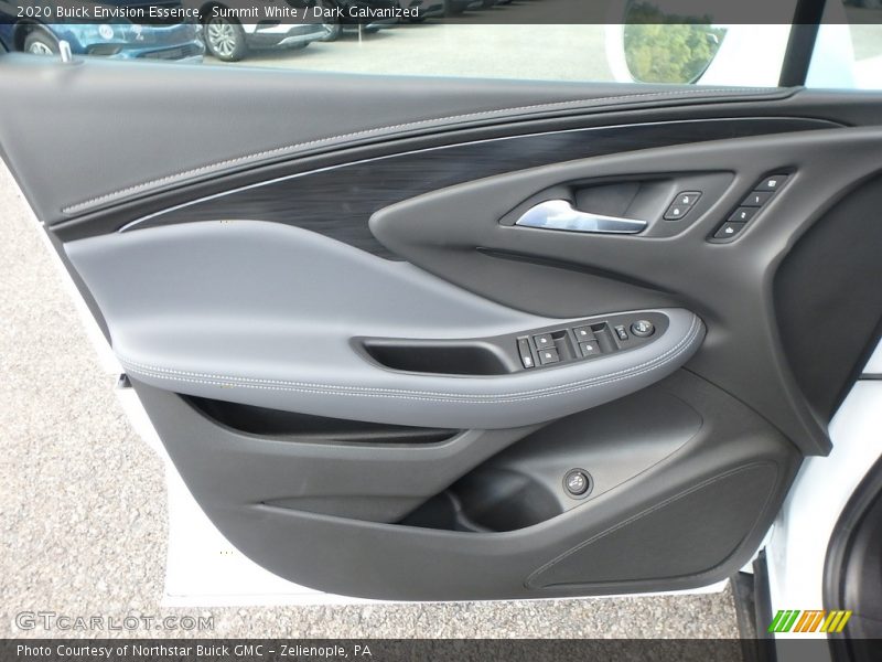 Summit White / Dark Galvanized 2020 Buick Envision Essence