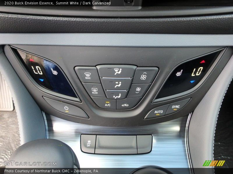 Summit White / Dark Galvanized 2020 Buick Envision Essence