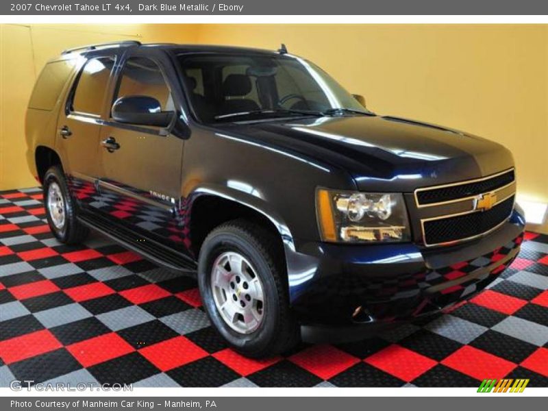 Dark Blue Metallic / Ebony 2007 Chevrolet Tahoe LT 4x4