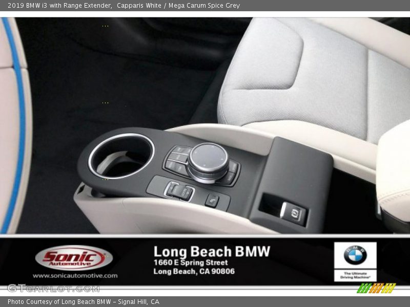 Capparis White / Mega Carum Spice Grey 2019 BMW i3 with Range Extender