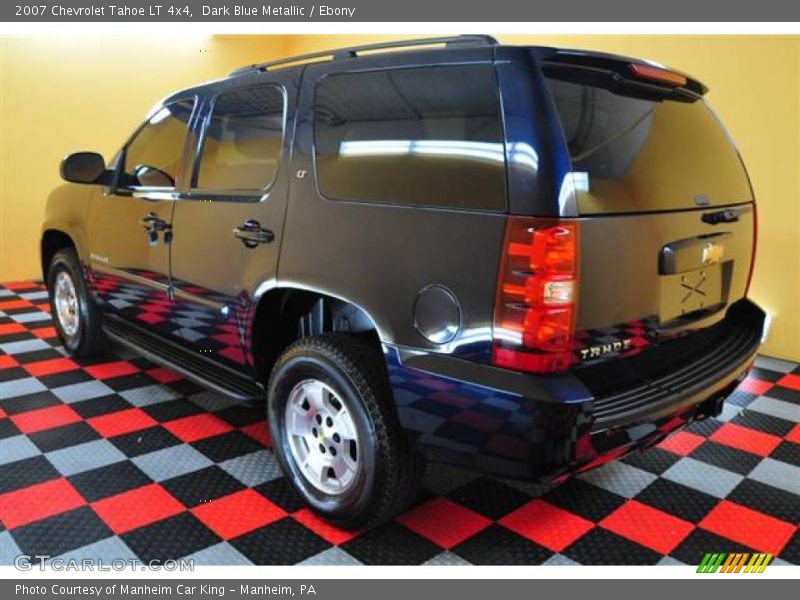 Dark Blue Metallic / Ebony 2007 Chevrolet Tahoe LT 4x4