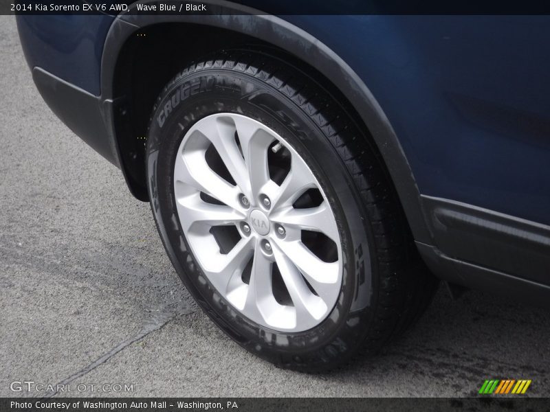 Wave Blue / Black 2014 Kia Sorento EX V6 AWD