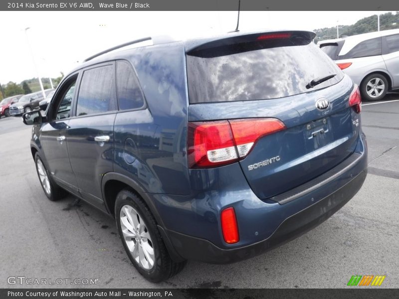 Wave Blue / Black 2014 Kia Sorento EX V6 AWD