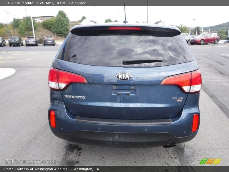 Wave Blue / Black 2014 Kia Sorento EX V6 AWD