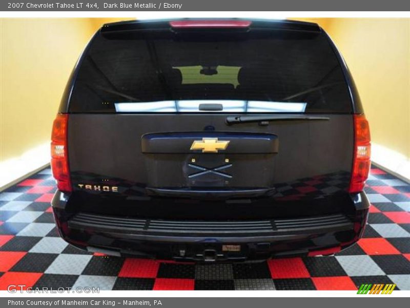 Dark Blue Metallic / Ebony 2007 Chevrolet Tahoe LT 4x4