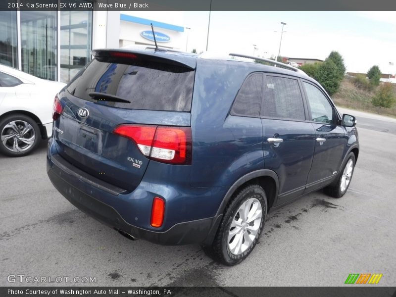 Wave Blue / Black 2014 Kia Sorento EX V6 AWD